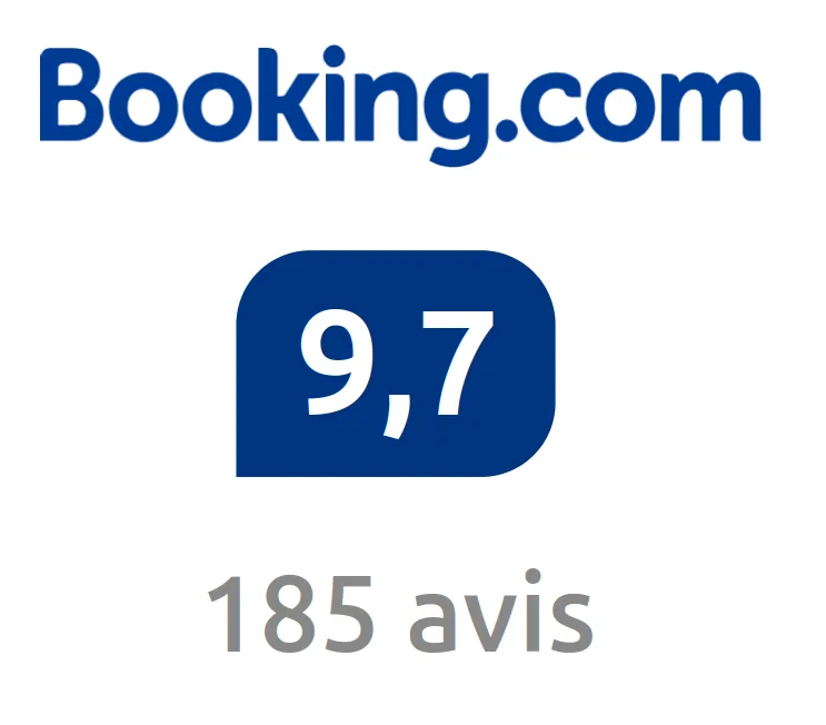 Note Booking.com du Clos de Bellevue