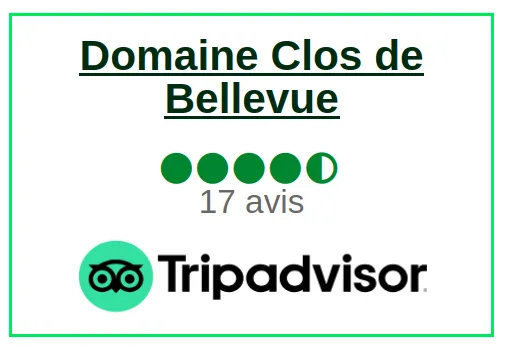 Avis TripAdvisor du Clos de Bellevue